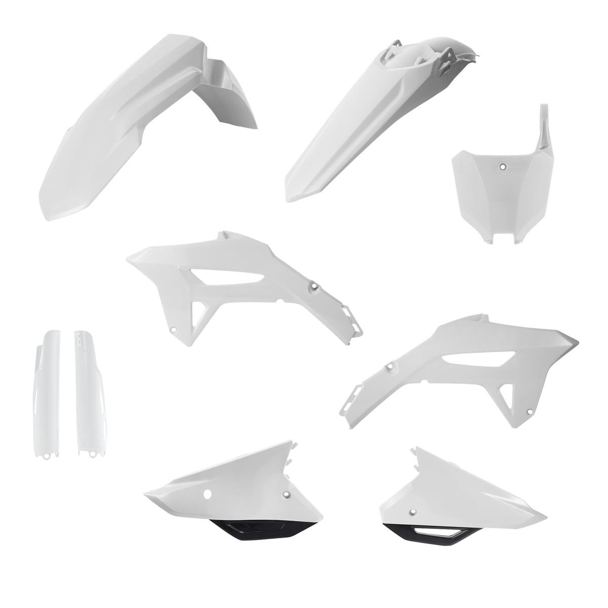 Acerbis Plastic Kit Full-Kit Honda CRF 250R 22-, CRF 450R 21-, White/Black