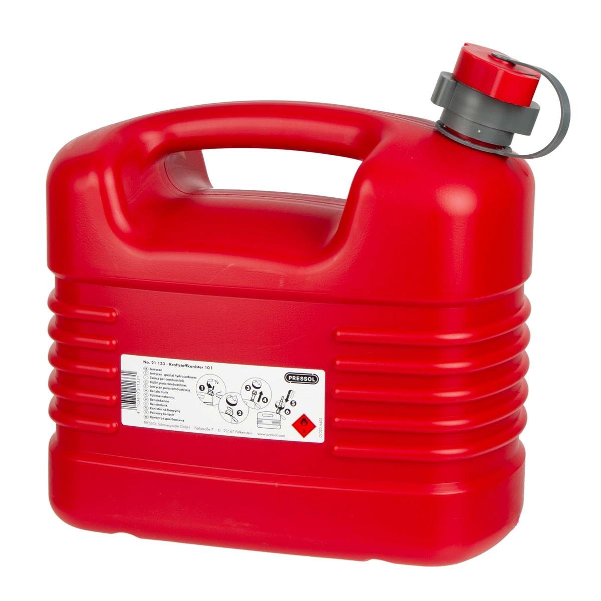 Pressol Benzinkanister 10 Liter, Rot