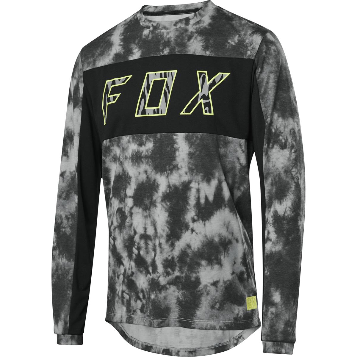 Fox Ranger DR LS Jersey Langarm Trikot Shirt Combo MTB MX Grau Schwarz *NEU* 
