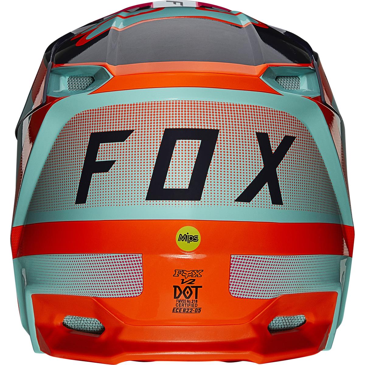 Fox Mx Helmet V2 Voke Aqua Maciag Offroad