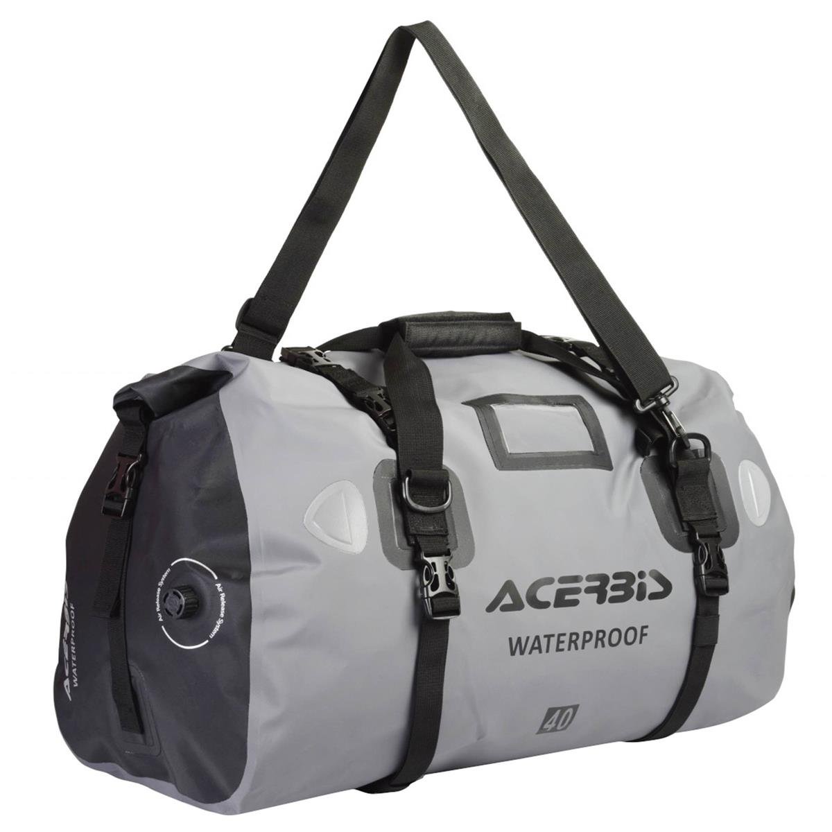 Acerbis Duffle Bag X-Water 40L Black/Gray
