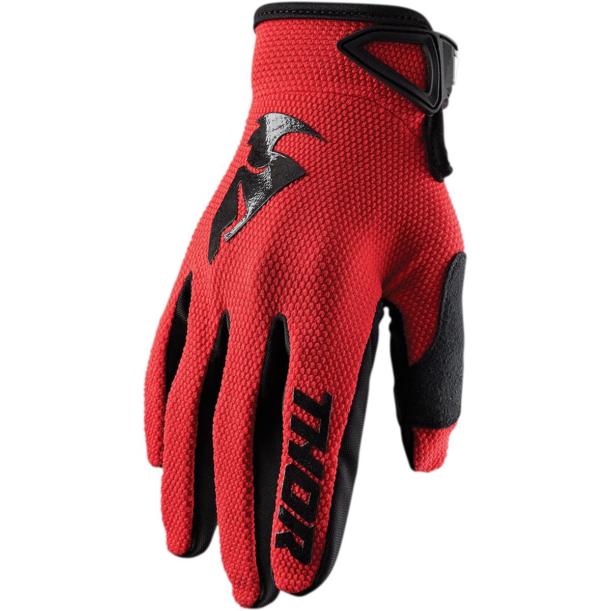 Thor Kids Gloves Sector Red