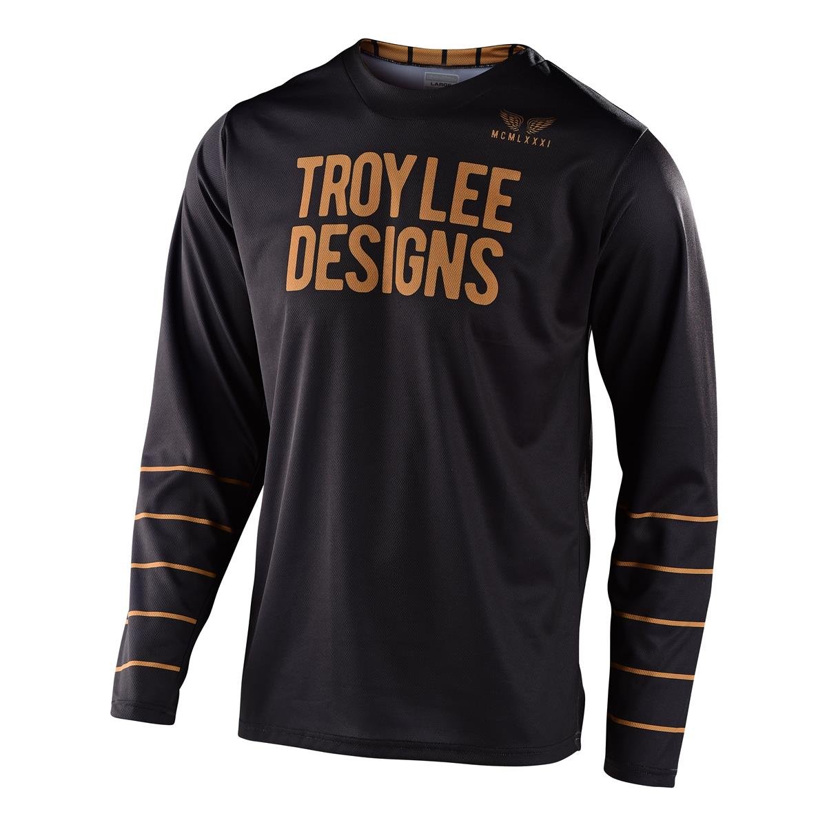 Troy Lee Designs Jersey GP Pinstripe - Black/Gold