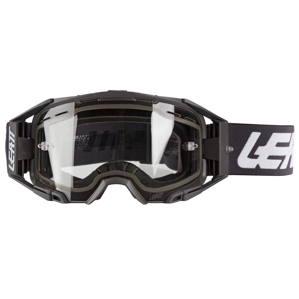 Leatt Crossbrille Velocity 6.5 Enduro Graphene - Klar