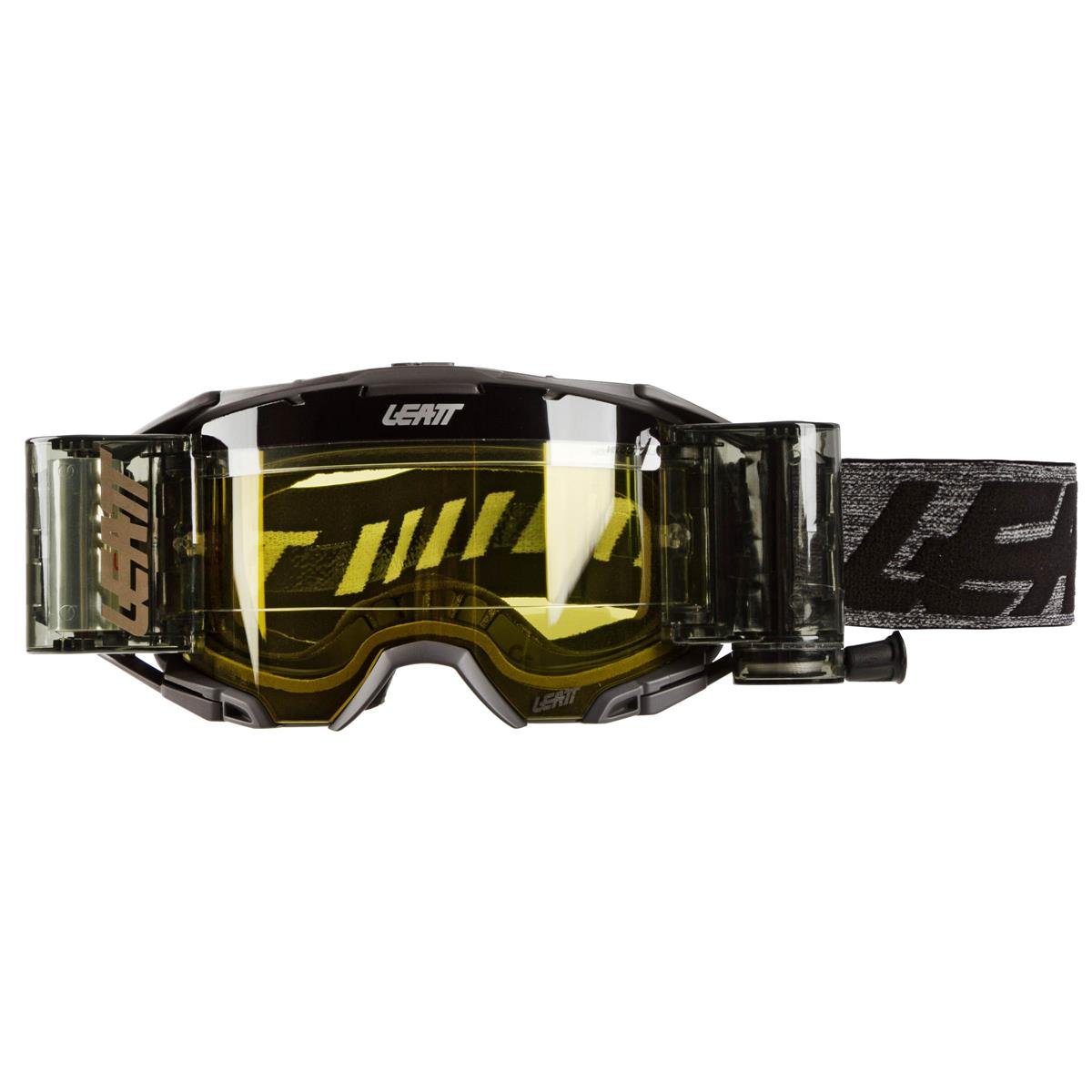 Leatt Goggle Velocity 6.5 Roll-Off Graphene, with Roll-Off-System, Yellow