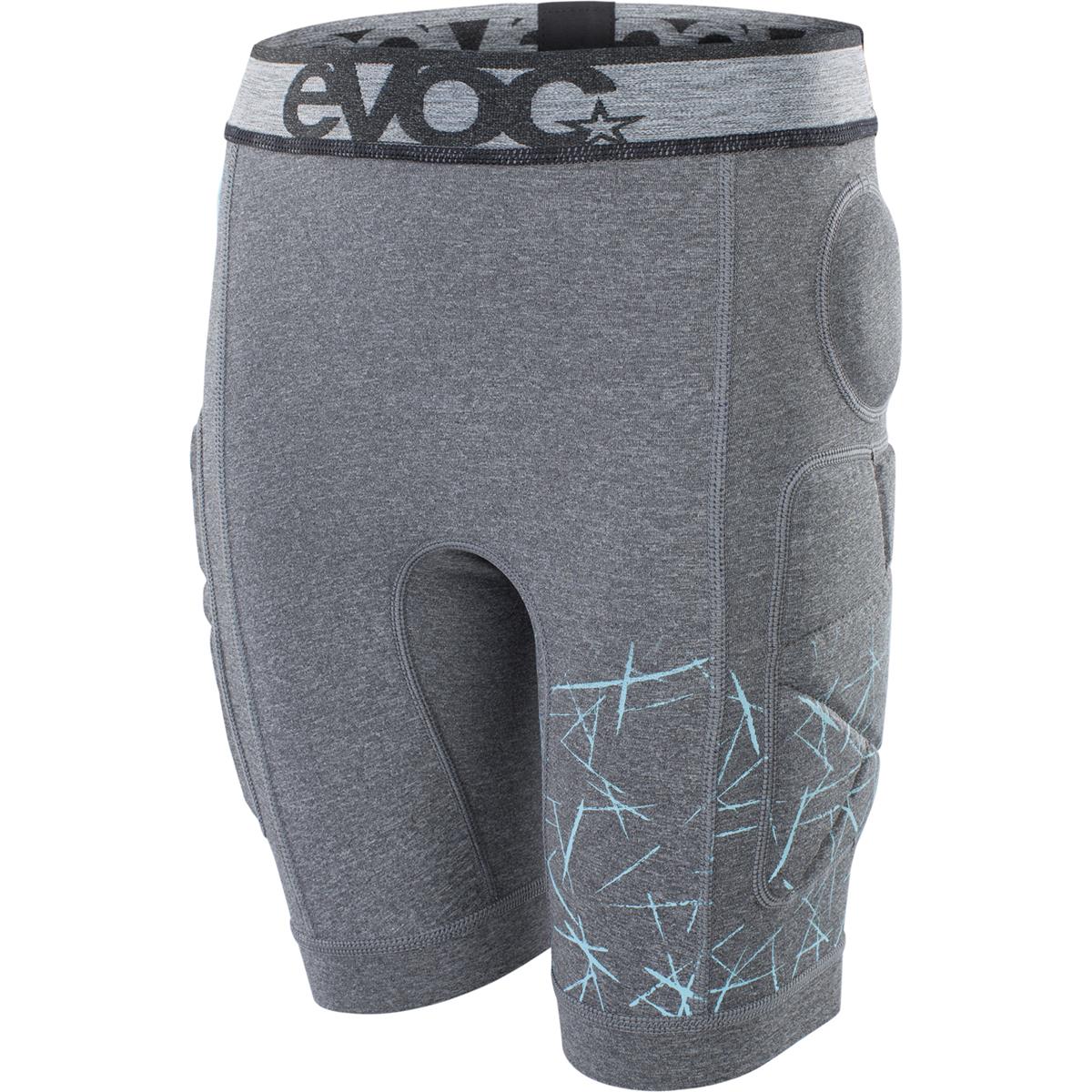 Evoc Kids Protektor-Short Crash Pants Carbon Grau