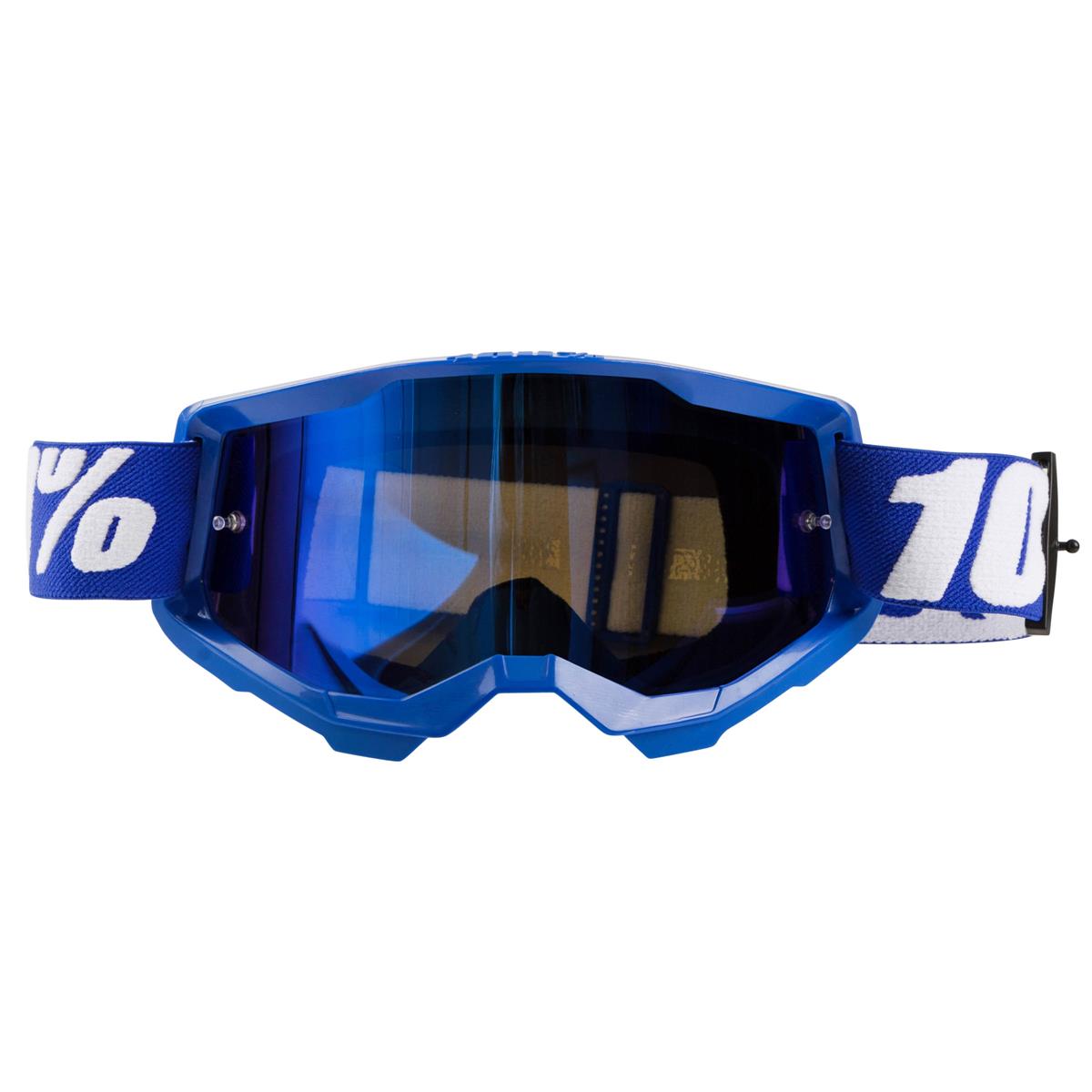 100% MX Goggle ACCURI REFLEX BLUE Miroir Motocross Lunettes MX Enduro MTB