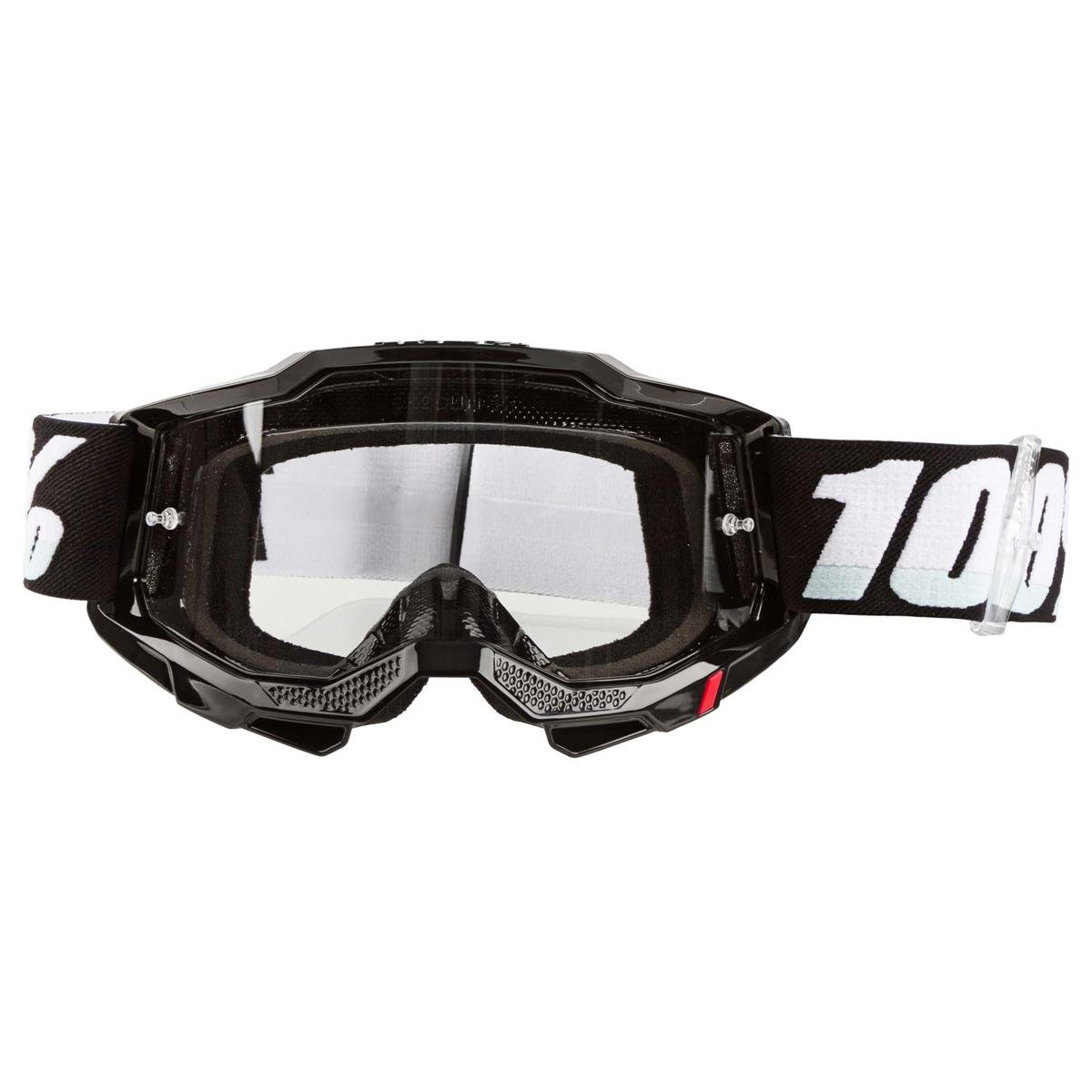 100% Masque Accuri Gen. 2 Black - Transparent Anti-Fog
