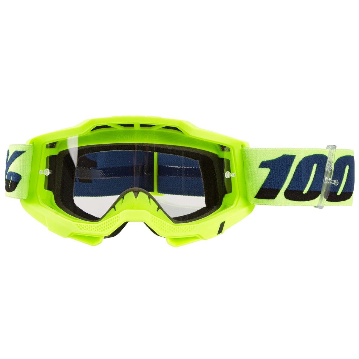 100% Goggle Accuri Gen. 2 OTG Yellow - Clear Anti Fog
