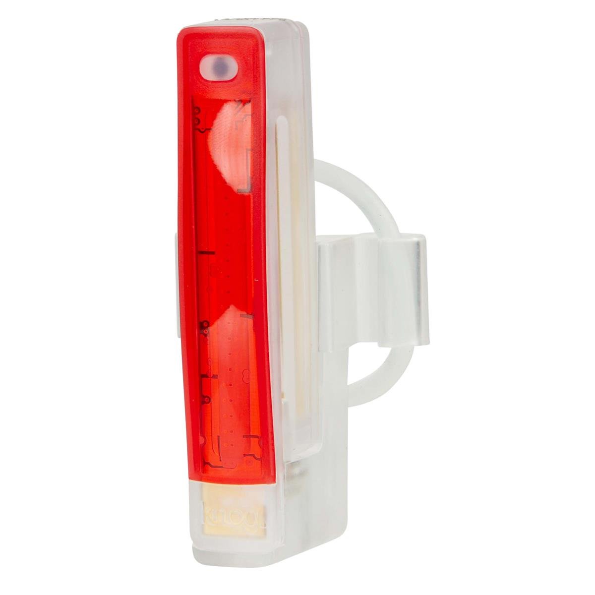 Knog Leuchte Plus Rote LED - Transparent