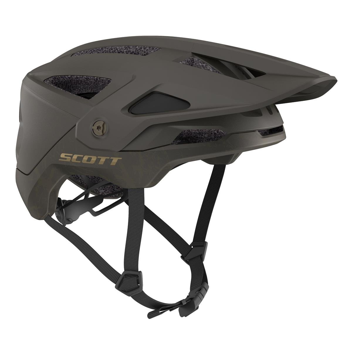 Scott Enduro MTB Helmet Stego Plus Marble Brown