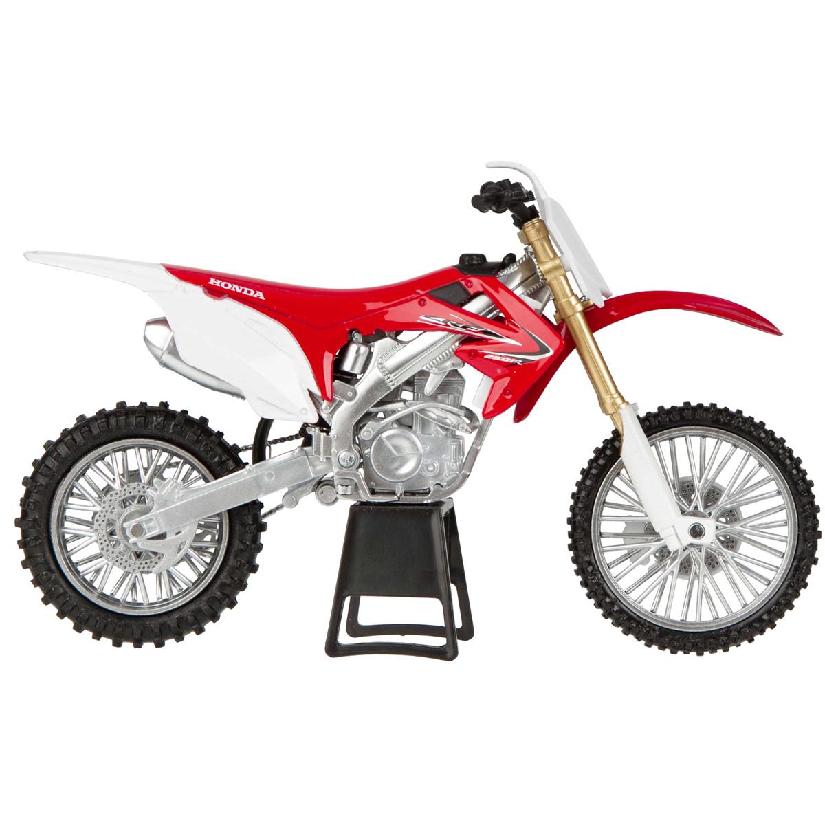 New Ray HONDA CRF 450 1:12 KIT DieCast Motocross Mx Motorbike Kids Toy Model Red 