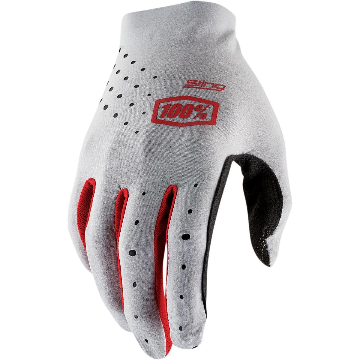 100% Gloves Sling MX Gray