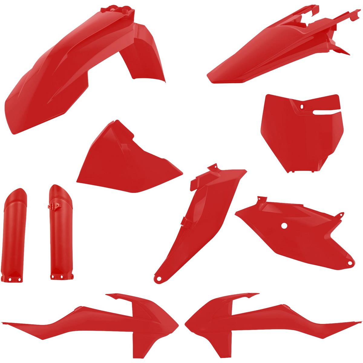 Acerbis Plastic Kit Full-Kit Gas Gas MC 85 21-, Red | Maciag Offroad