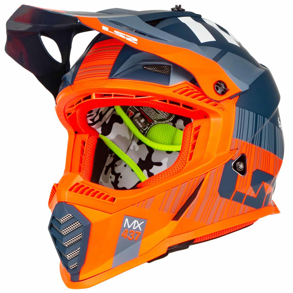 LS2 Motocross-Helm MX 437 Fast Evo