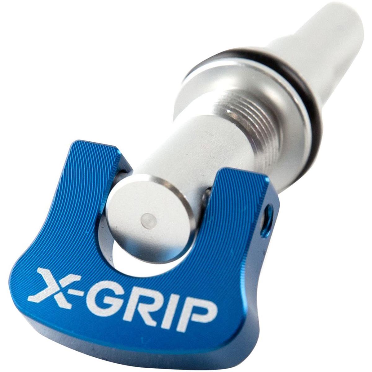X-Grip Auslasssteuerungs-Regler  KTM SX/EXC, Husqvarna TE/TC, Gas Gas EC/MC, Blau
