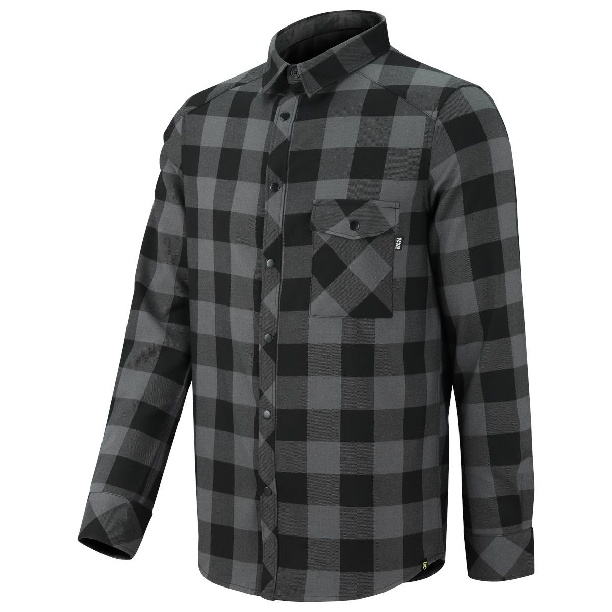 IXS Shirt Long Sleeve Carve Digger Graphite/Black