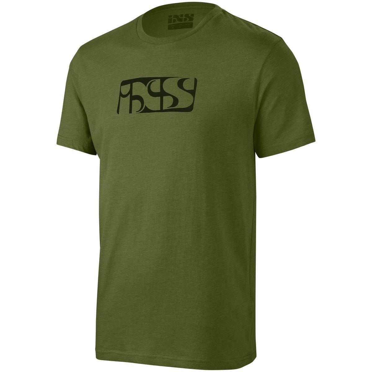 IXS T-Shirt Brand Olive