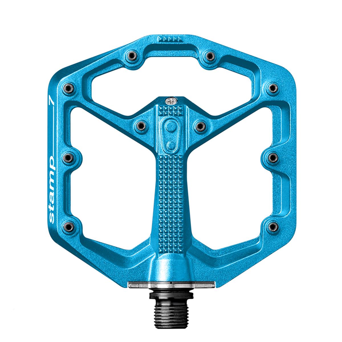 Crankbrothers Pédales Stamp 7 Electric Blue, Small
