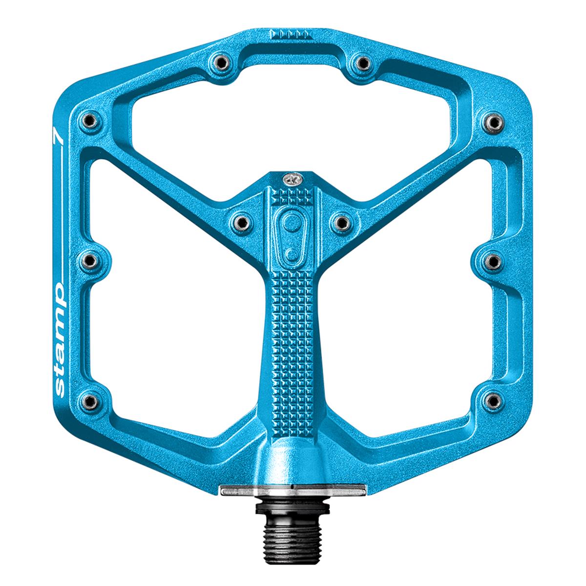 Crankbrothers Pedali Stamp 7 Electric Blue, Large