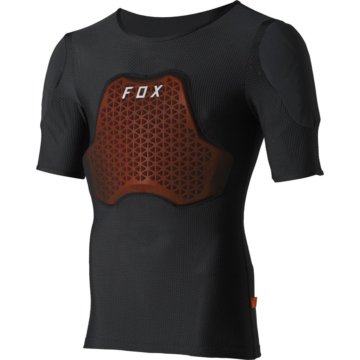 Fox Short Sleeve Protector Shirt Baseframe Pro Black