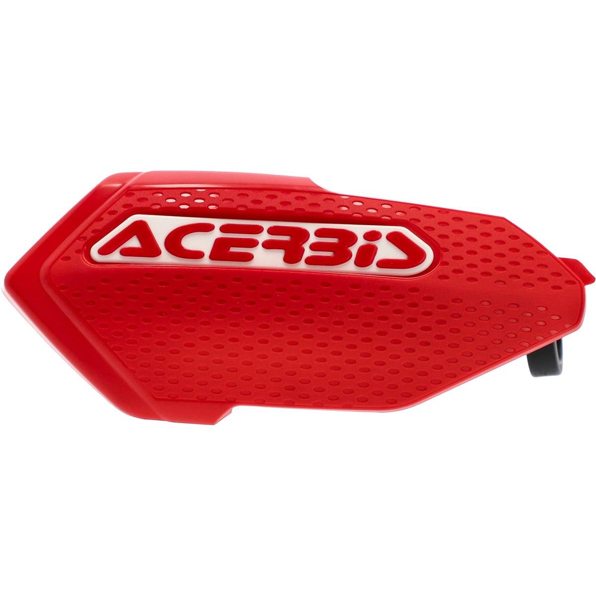 Acerbis Handguards X-Elite Minicross, E-Bike, MTB, Red/White