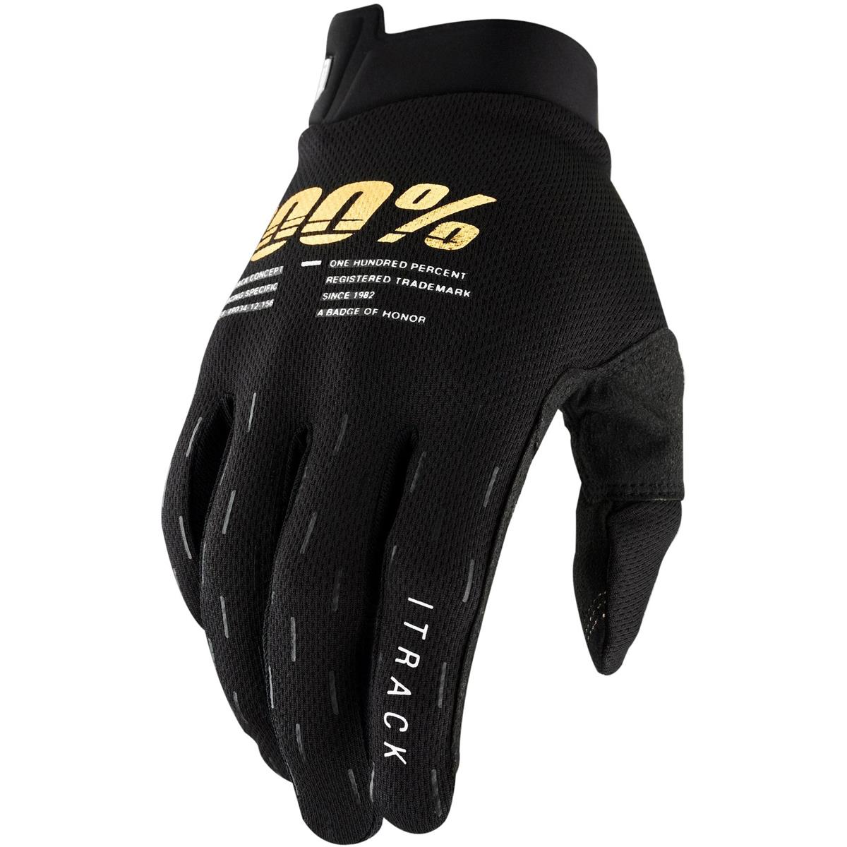 2020 100% Prozent itrack Handschuhe schwarz fluo MTB DH MX BMX Motocross Enduro 