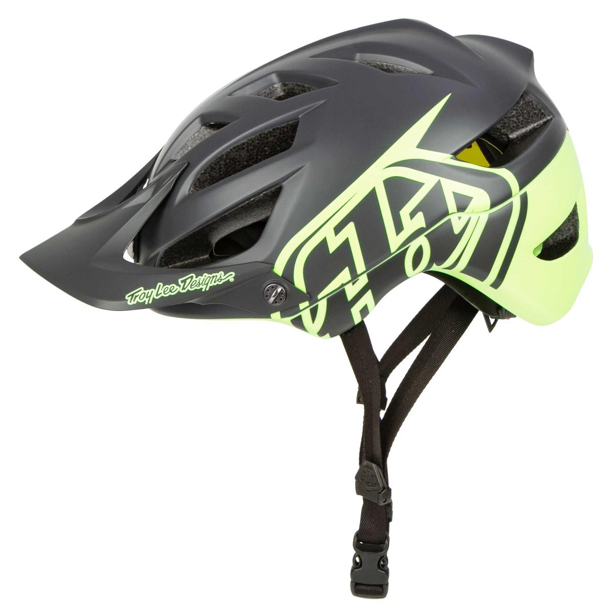 Troy Lee Designs Enduro MTB-Helm A1 MIPS Classic - Grau/Grün