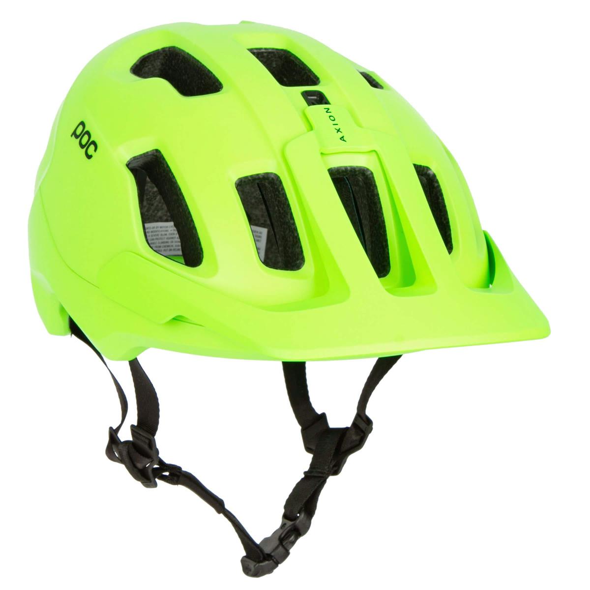 POC Enduro MTB Helmet Axion Spin Fluorescent Yellow/Green Matt