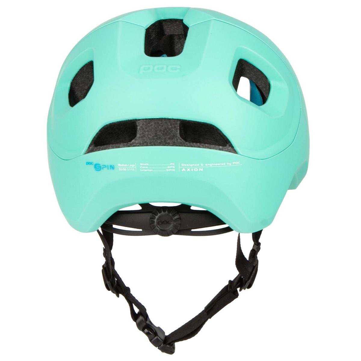POC Enduro MTB Helmet Axion Spin Fluorite Green Matt | Maciag Offroad