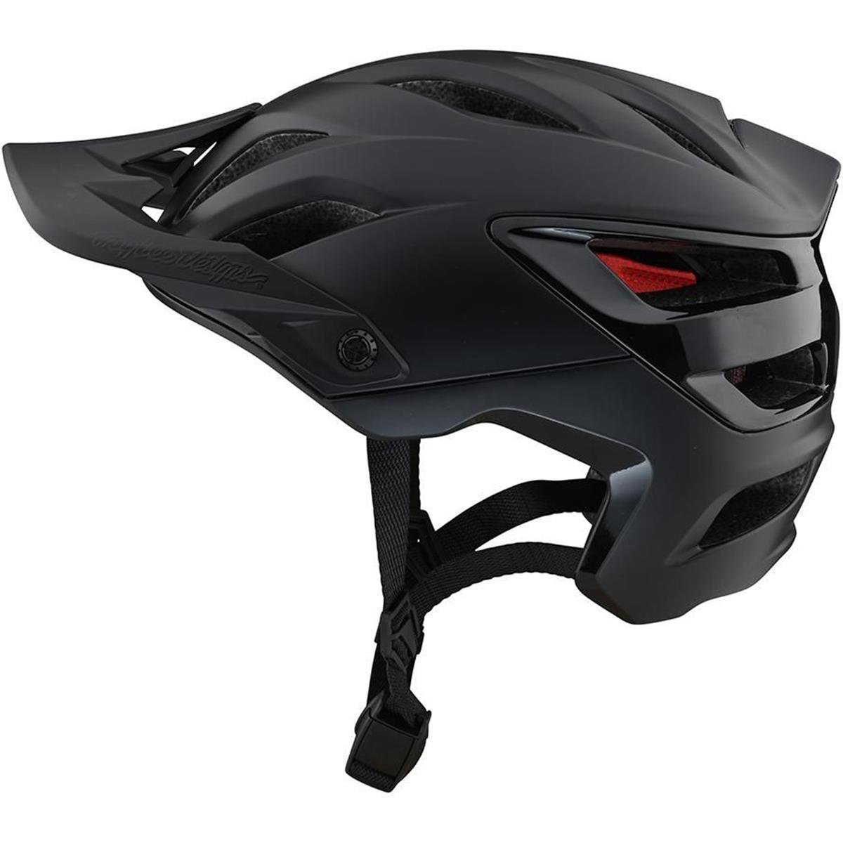 Troy Lee Designs Enduro MTB-Helm A3 MIPS Uno - Schwarz