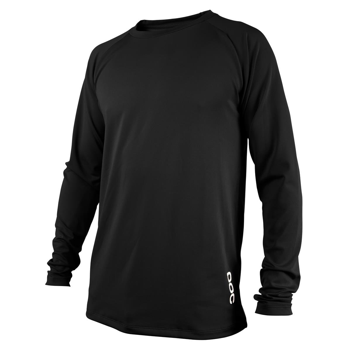 POC MTB Jersey Long Sleeve Essential DH Carbon Black