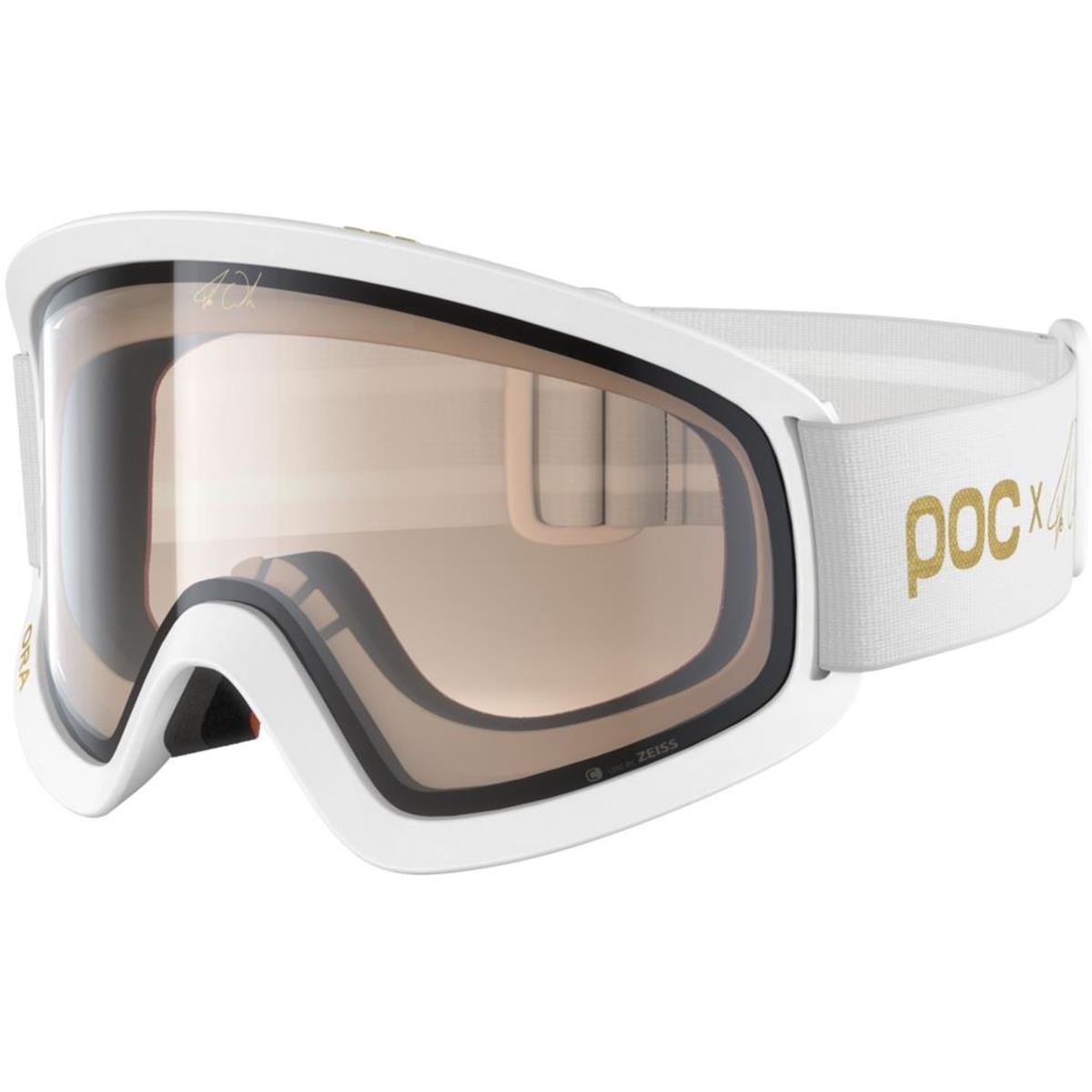 POC Goggle Ora Clarity Fabio Edition Hydrogen White/Gold