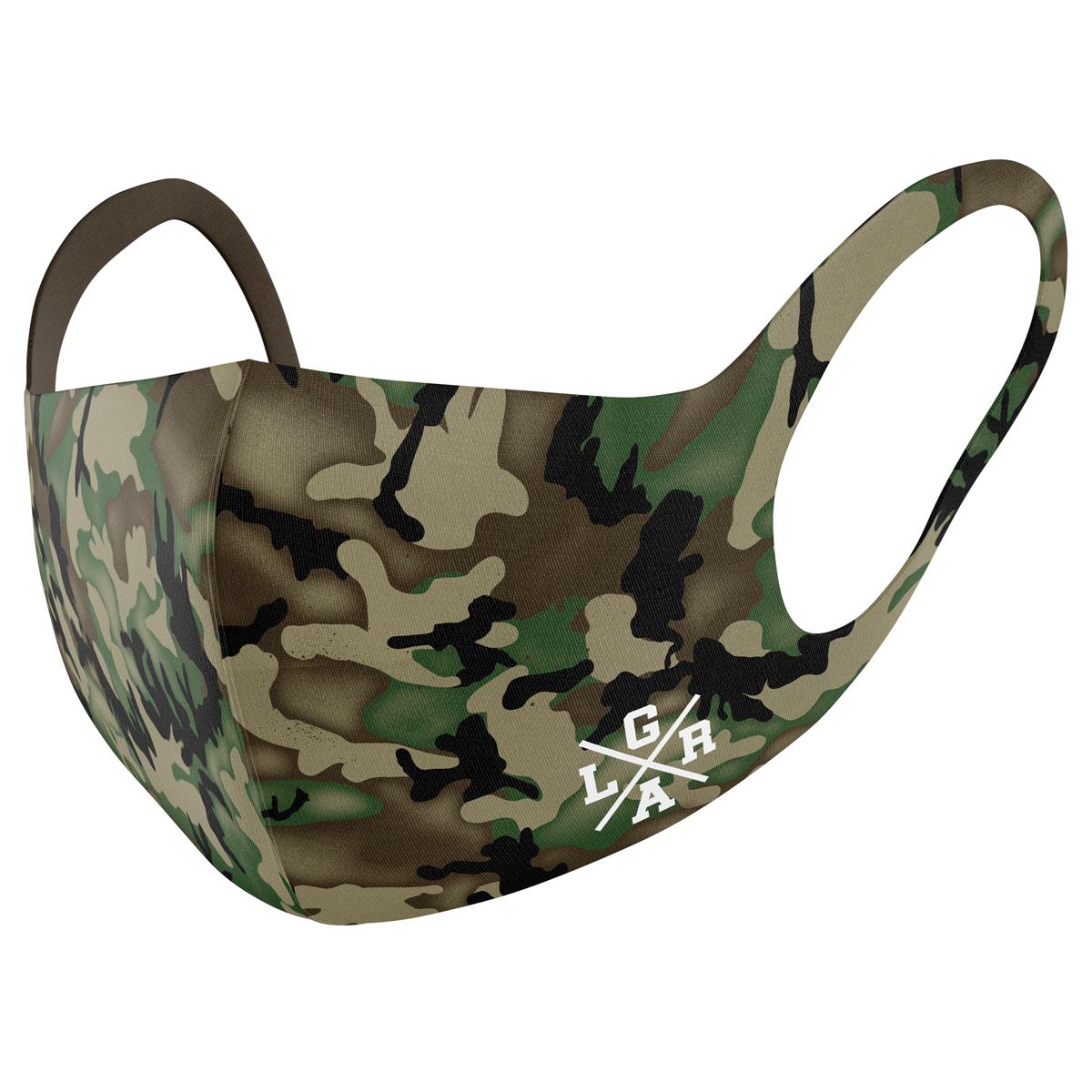 Loose Riders Face Mask  Camo Forest