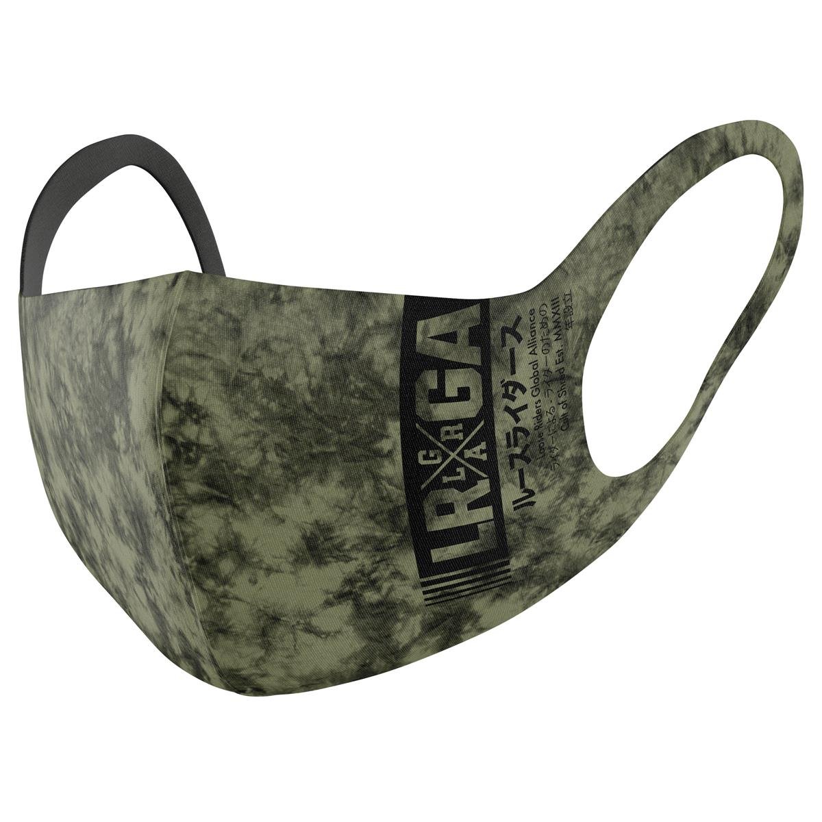 Loose Riders Face Mask  Tie Dye Army