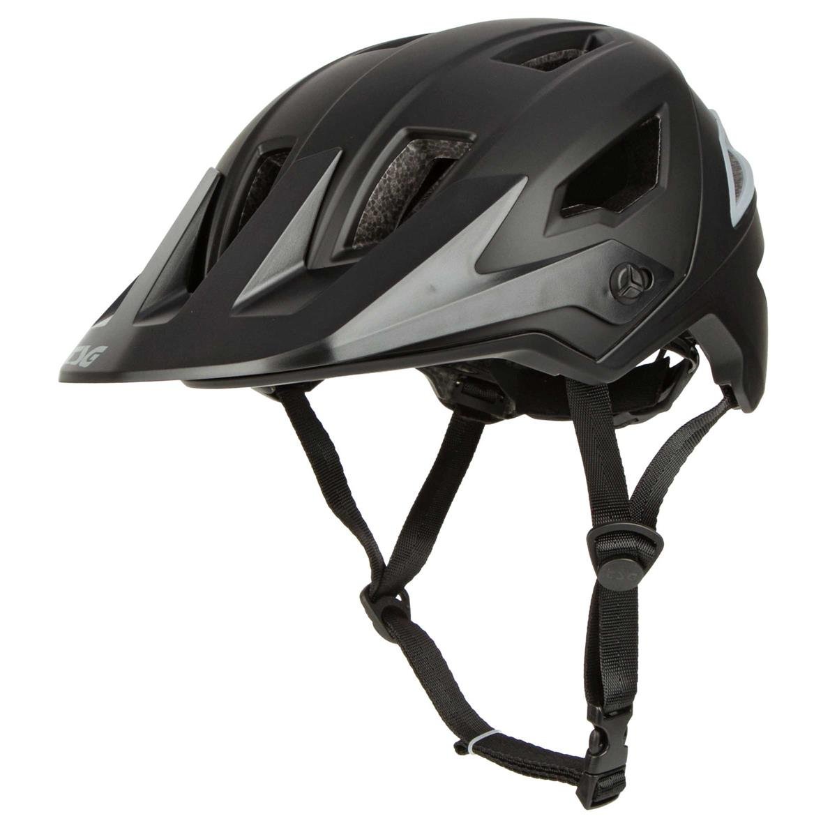 TSG Enduro MTB-Helm Chatter Solid - Satin Black