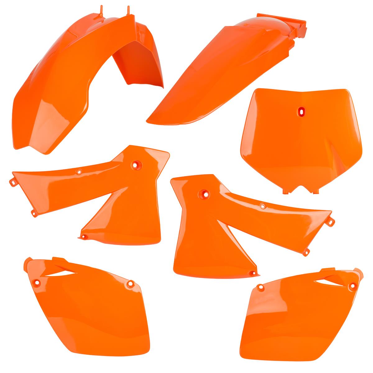 Polisport Plastik-Kit  KTM SX 01-02, Orange