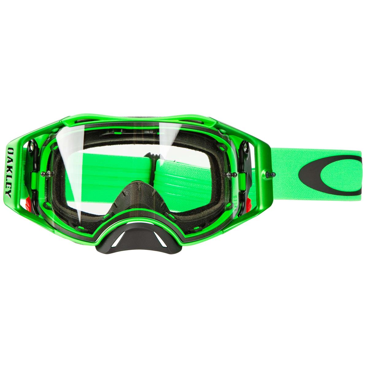 Oakley Goggle Airbrake MX Moto Green - Clear