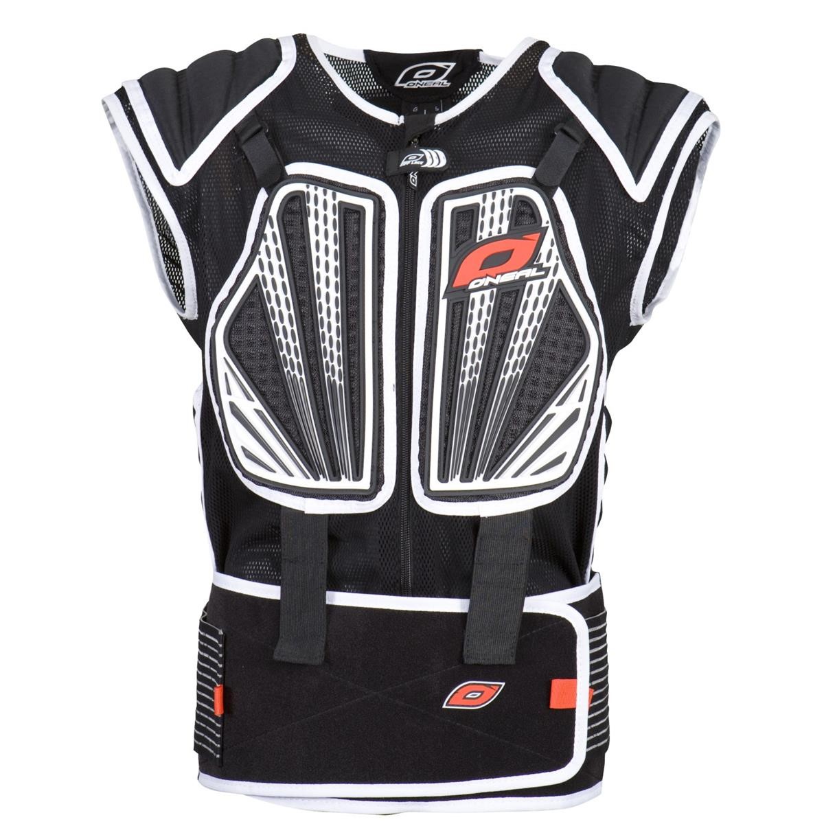 Motocross/MTB Schutzbekleidung-Brustpanzer/Rückenpanzer - O Neal Protektor Weste Anger ST Black/Red