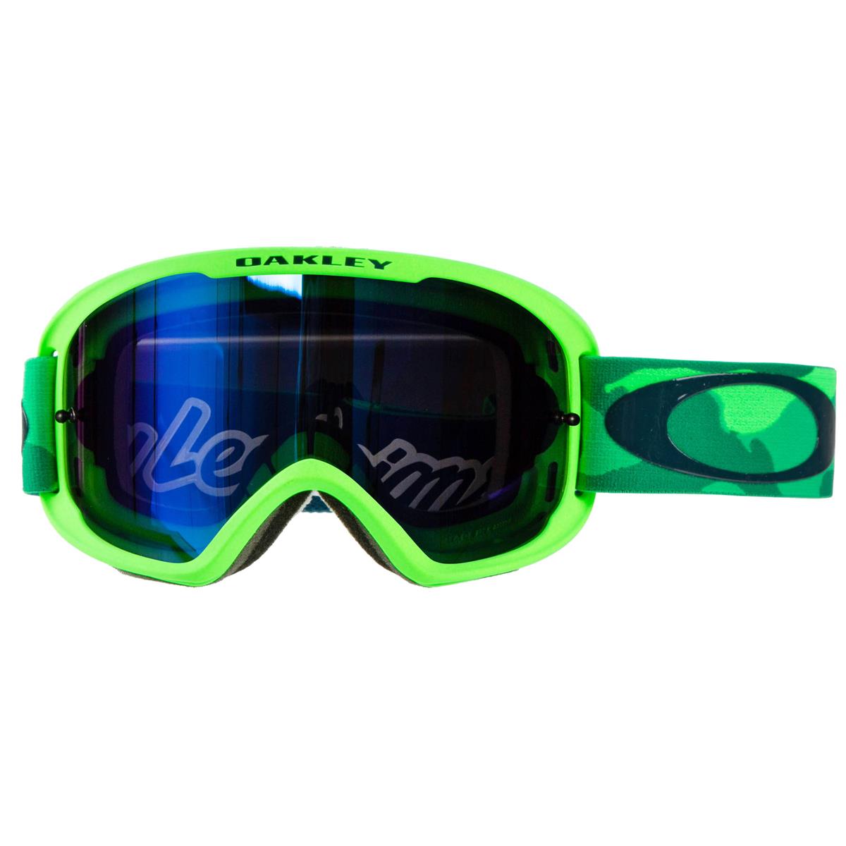 Oakley MTB Goggle O Frame  Pro TLD Star Dazzle Green - Black Ice Iridium  | Maciag Offroad