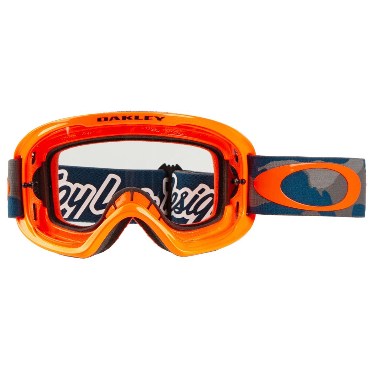 Oakley Goggle O Frame  Pro TLD Star Dazzle Orange/Grey - Clear Anti-Fog  | Maciag Offroad