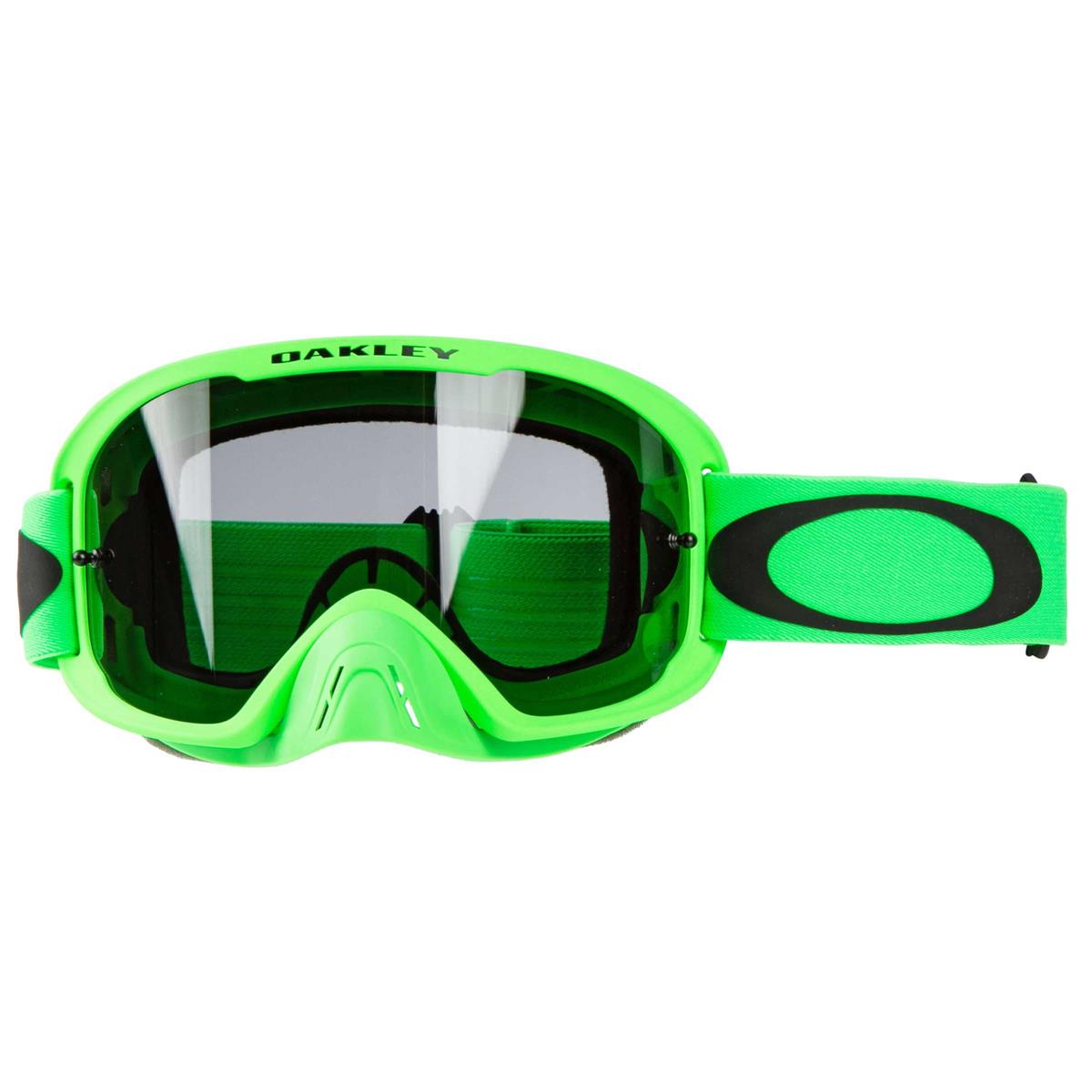Oakley Goggle O Frame  Pro MX Moto Green - Dark Grey | Maciag Offroad