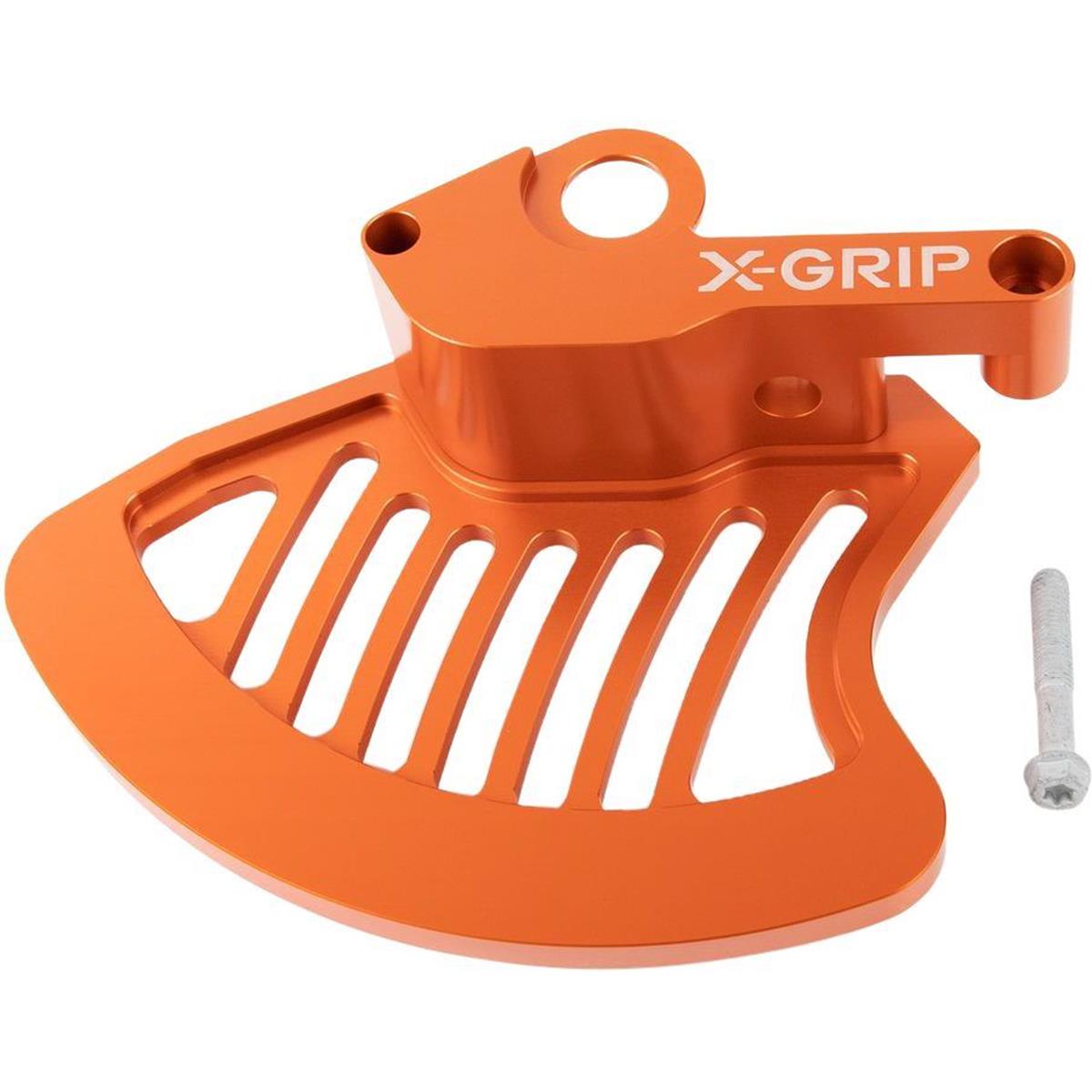 X-Grip Protège Disque de Frein  KTM 16-, Orange, Avant