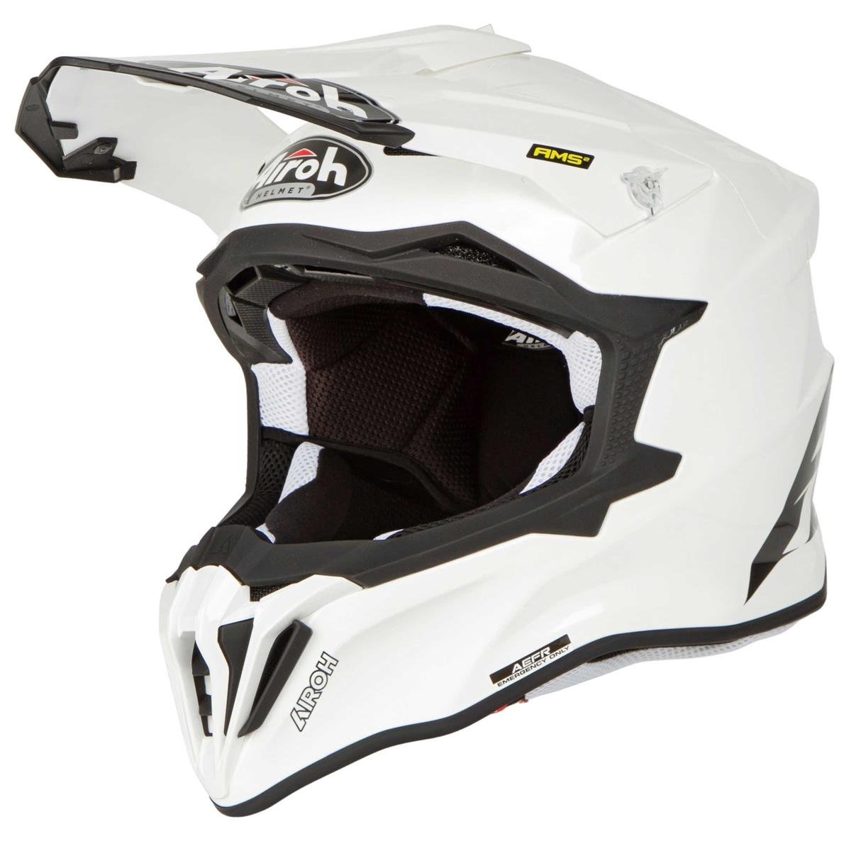 Airoh Motocross-Helm Strycker Weiß