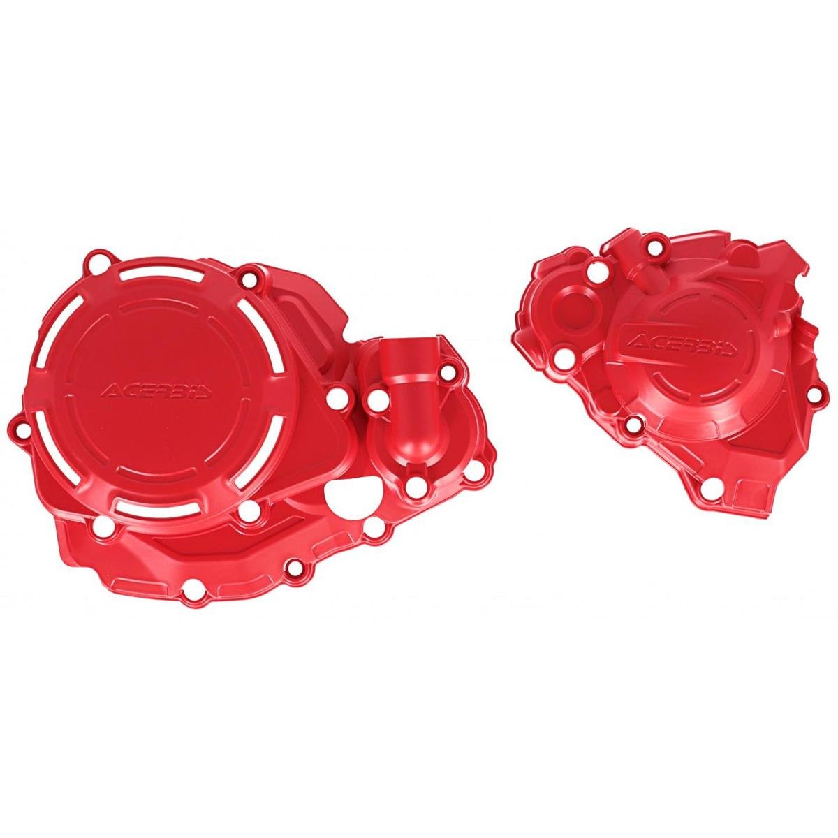 Acerbis Clutch/Ignition Cover Protection X-Power Honda CRF 450R 21-, Red
