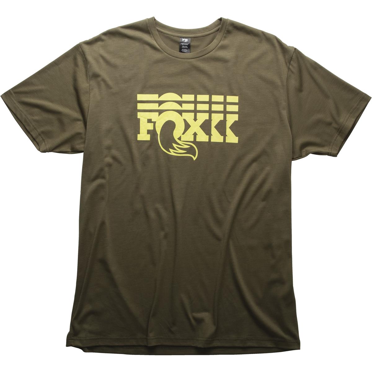 Fox Racing Shox T-Shirt Stacked Grün