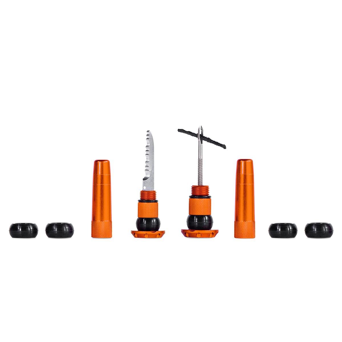 Muc-Off Kit de réparation Tubeless Stealth Puncture Plugs Orange