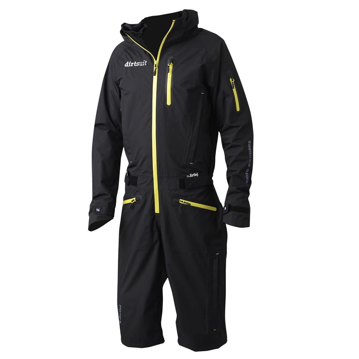 Dirtlej Rain Suit Dirtsuit Pro Edition Black/Yellow