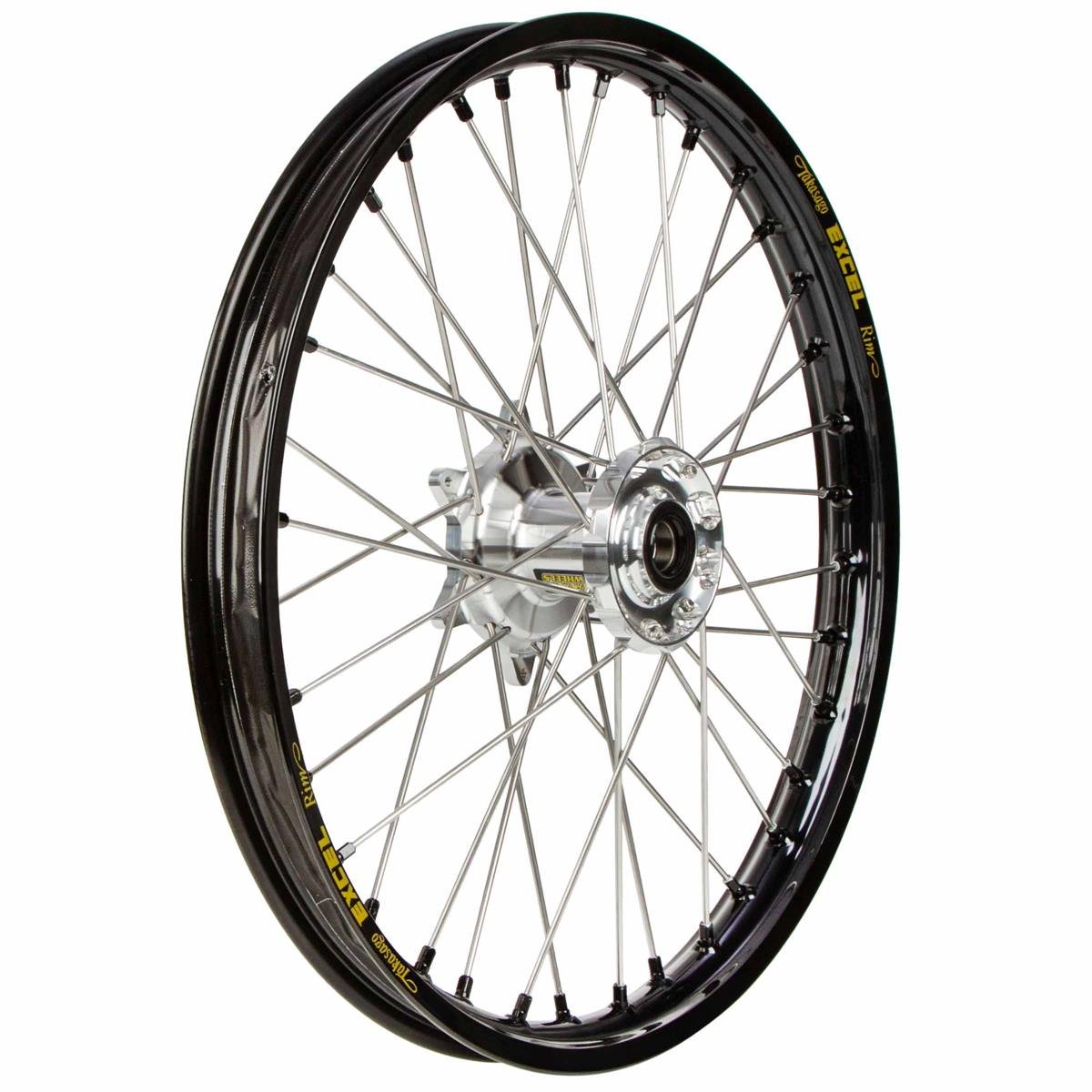 Haan Wheels Vorderrad  Beta RR 2T/4T 13-, Schwarz/Silber