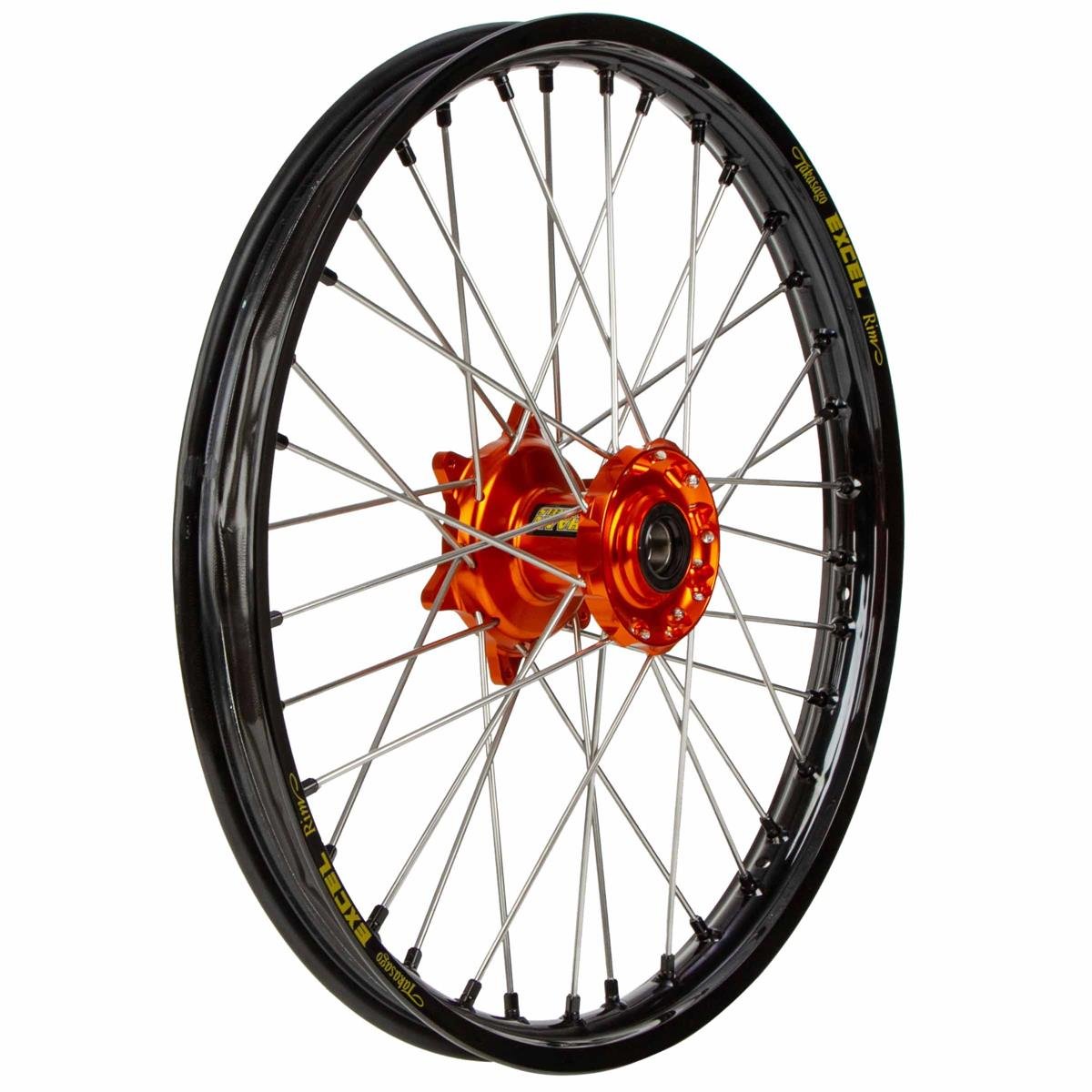 Haan Wheels Roue Avant  KTM SX/SX-F 15-, EXC/EXC-F 16-, Noir/Orange
